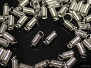 Pružinka  8/4mm STŘÍBRNÁ