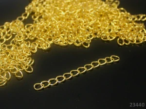 Prodlužovací řetízek 5.5x3.5mm ZLATÁ