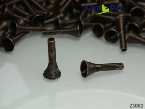 Kaplíky spirály na korálky 25/10mm