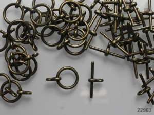 Americké zapínání 19/13/3mm BRONZOVÁ