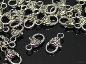 Karabinka 30/13mm PLATINOVÁ