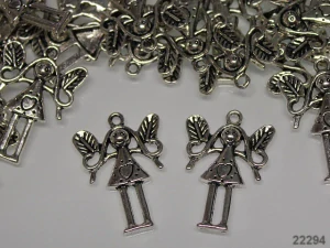 Anděl 33mm STŘÍBRNÁ