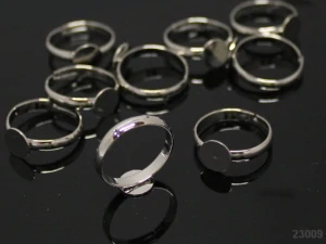 Prstýnkový základ 17/3mm PLATINOVÁ