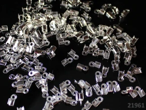 Bižuterní koncovka 3.5/5.5mm STŘÍBRNÁ