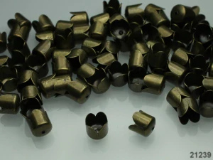 Koncovky 8/7mm BRONZOVÁ