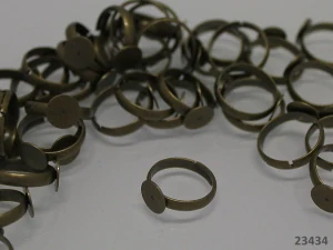 Prstýnkový základ 14/3mm BRONZOVÁ