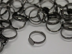 Prstýnkový základ 14/3mm ČERNÁ