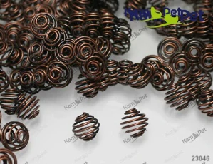 Klec na korálky 9/9mm MĚDĚNÁ