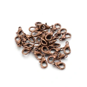 Karabinky 12/6mm MĚDĚNÁ