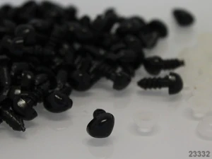 Bezpečnostní čumáčky 8mm ČERNÁ