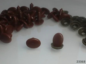 Čumáčky 14mm HNĚDÁ
