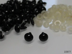 Bezpečnostní oči 10mm ČERNÁ