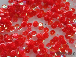 Flitry sypané 7mm ČERVENÁ