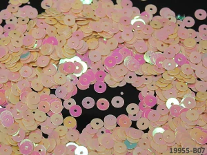 Flitry sypané 6mm RŮŽOVÁ