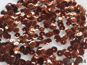 Flitry sypané 7mm HNĚDÁ