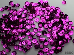 Flitry sypané 7mm CYKLÁMOVÁ