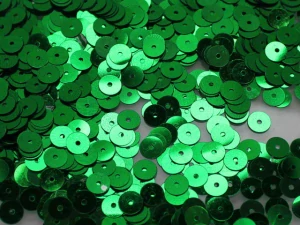 Flitry sypané 6mm ZELENÁ