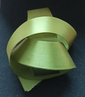 Saténová stuha KHAKI 38mm