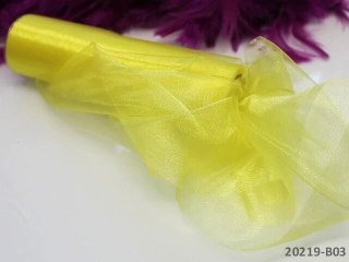Organza 36 cm ŽLUTÁ
