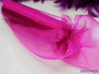Organza 36 cm CYKLÁMOVÁ