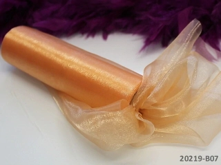 Organza 16 cm MERUŇKOVÁ