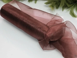 Organza 16 cm HNĚDÁ