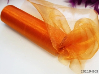 Organza 16 cm ORANŽOVÁ