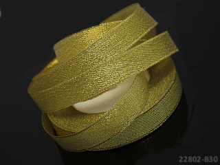 Lurexová stuha ZLATÁ 25mm