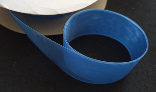 Organzová stuha SVĚTLE MODRÁ 38mm