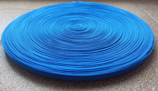 Popruh polypropylenový MODRÝ NIVEA 10mm