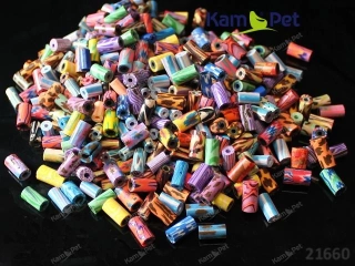 Fimo korálky válečky 5/12mm MIX